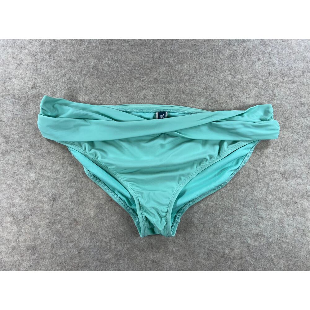 VM Maternity Twist Front Hipster Swim Bikini Bottom Mint Green Full Coverage XL
